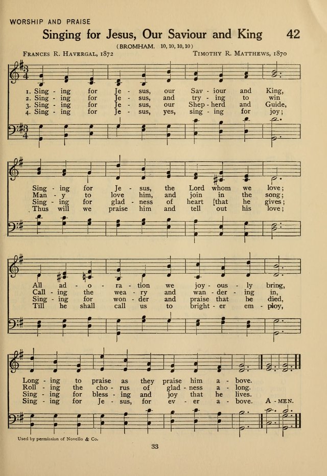 Hymnal for American Youth page 34