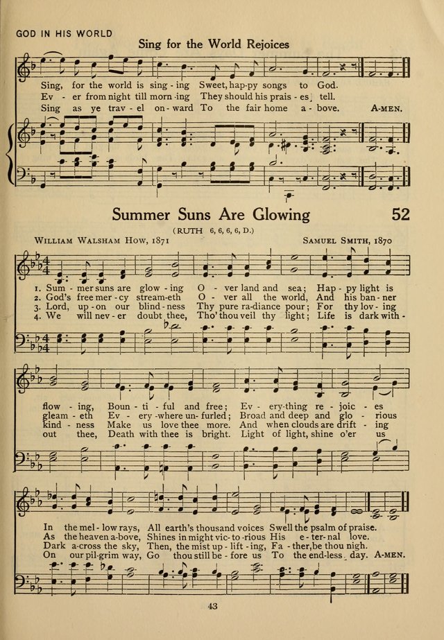 Hymnal for American Youth page 44