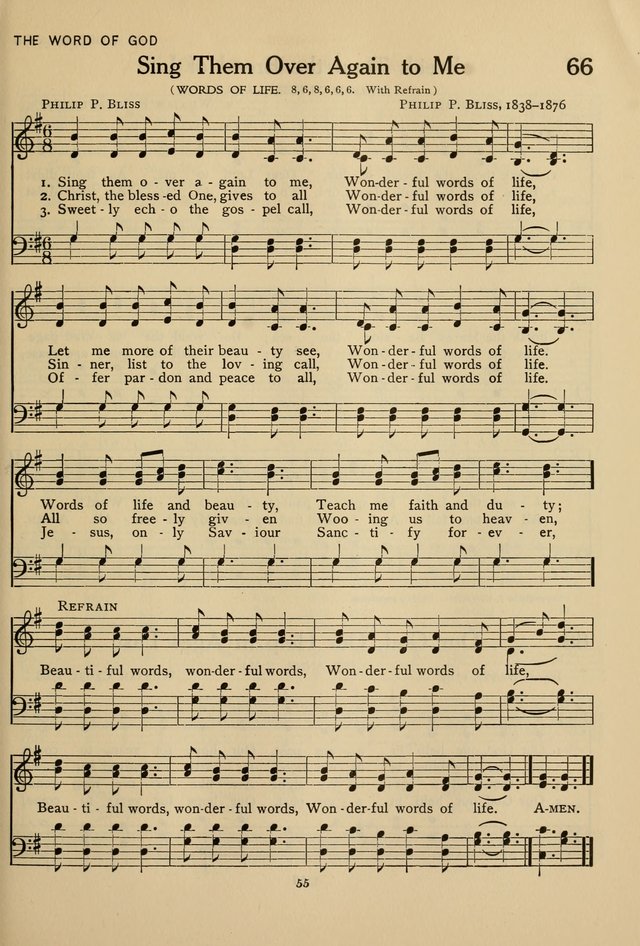 Hymnal for American Youth page 56