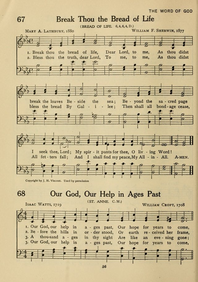 Hymnal for American Youth page 57