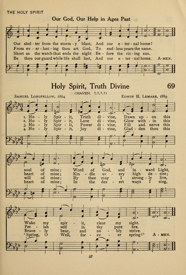 Hymnal for American Youth page 58