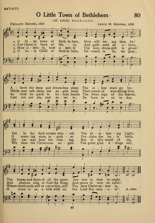 Hymnal for American Youth page 68