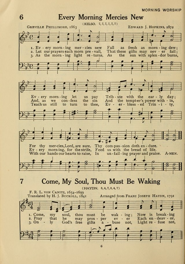 Hymnal for American Youth page 7