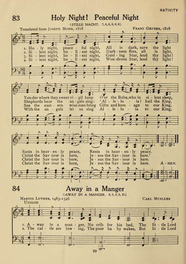 Hymnal for American Youth page 71