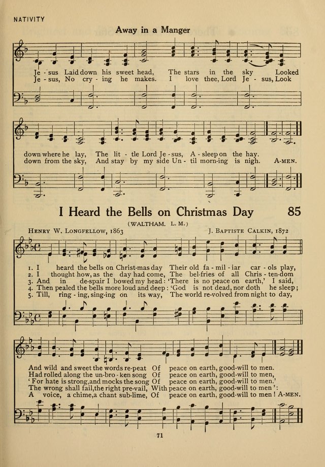 Hymnal for American Youth page 72