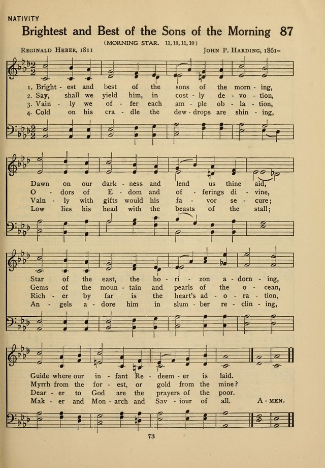 Hymnal for American Youth page 74
