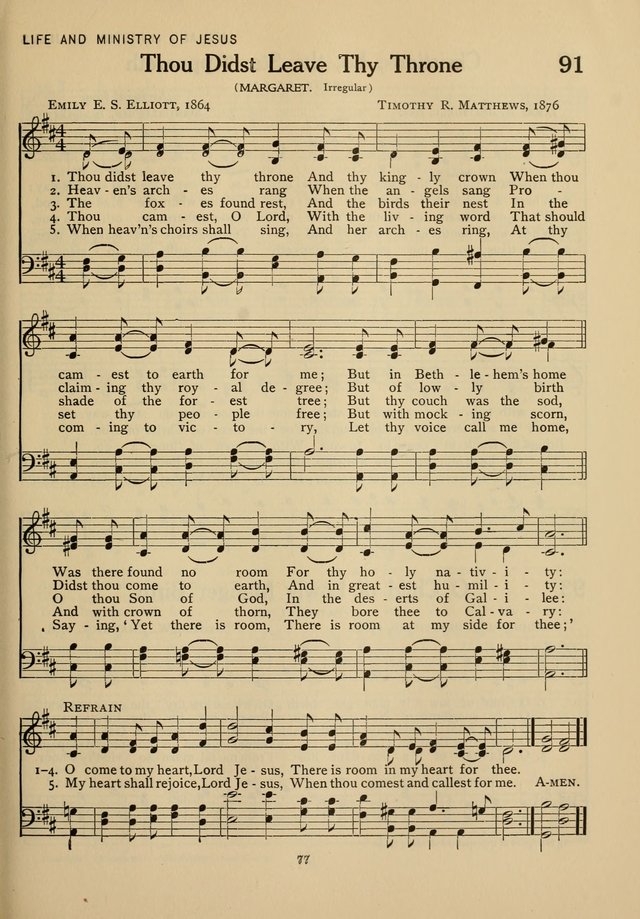Hymnal for American Youth page 78