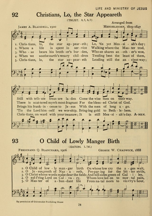 Hymnal for American Youth page 79