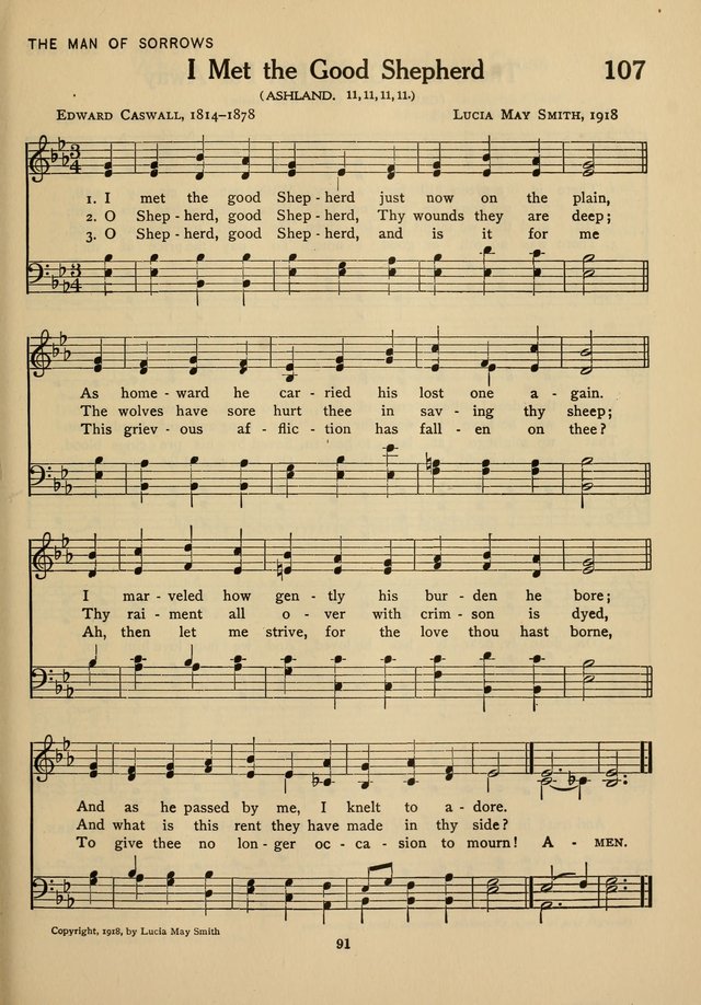 Hymnal for American Youth page 92