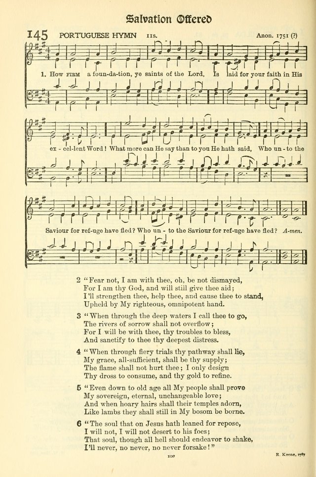 Hymns for the Church page 105
