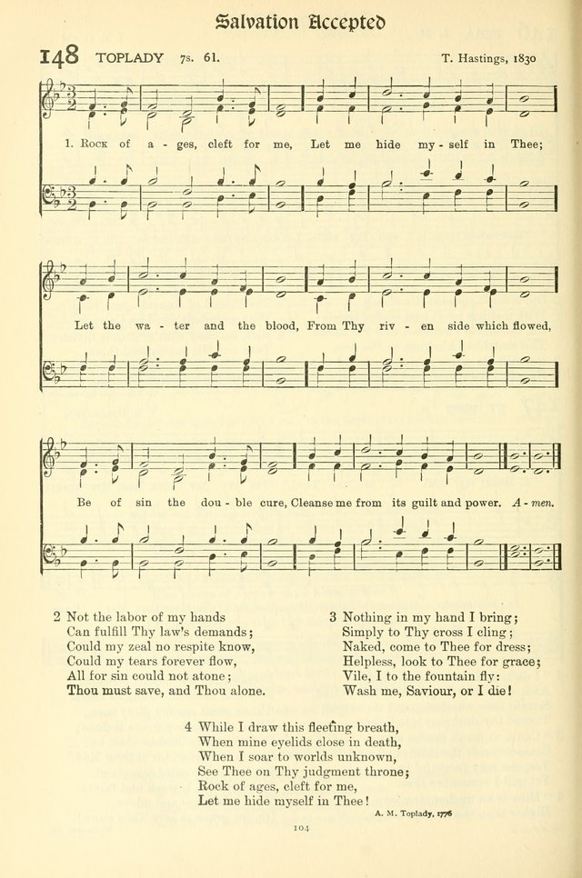Hymns for the Church page 107