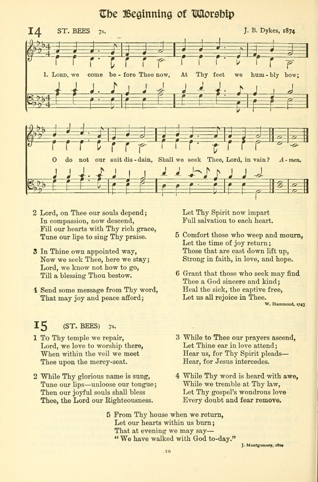 Hymns for the Church page 13