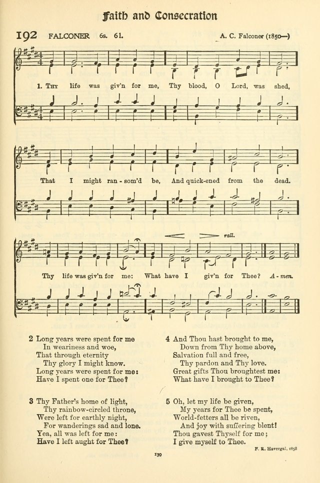 Hymns for the Church page 142