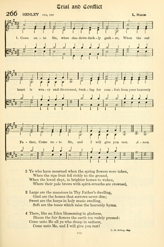 Hymns for the Church page 196