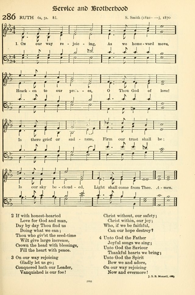 Hymns for the Church page 212