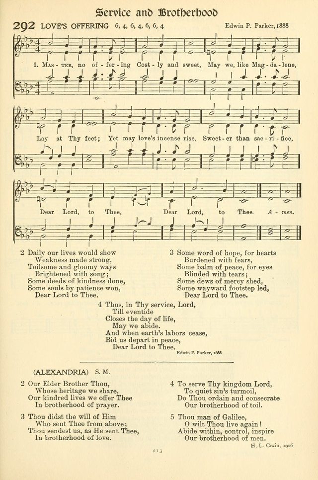 Hymns for the Church page 216