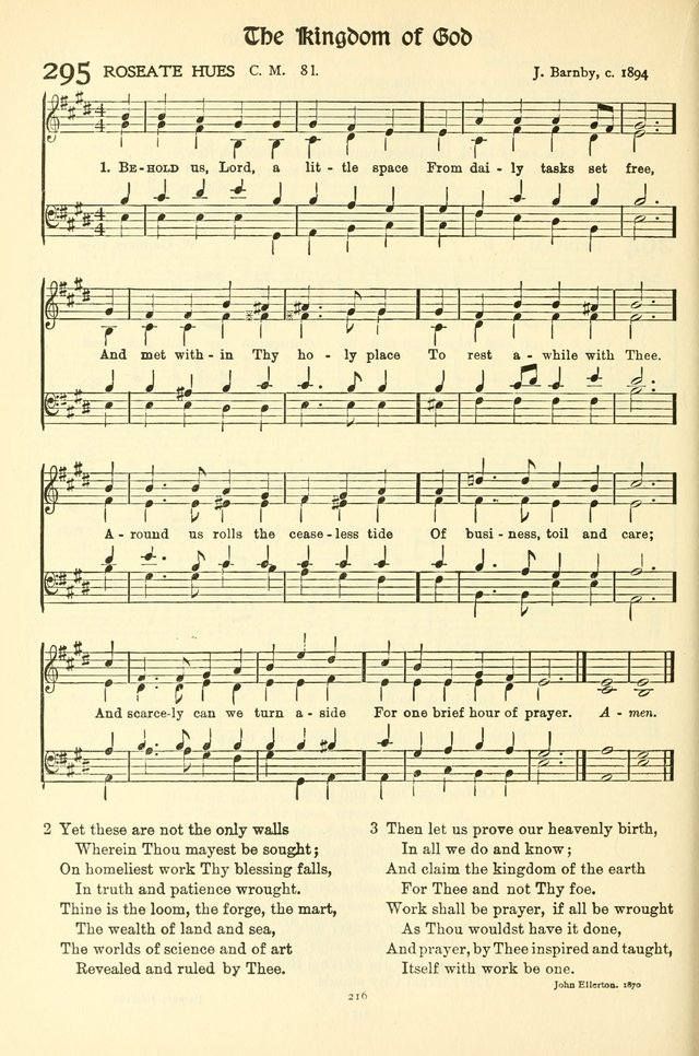 Hymns for the Church page 219