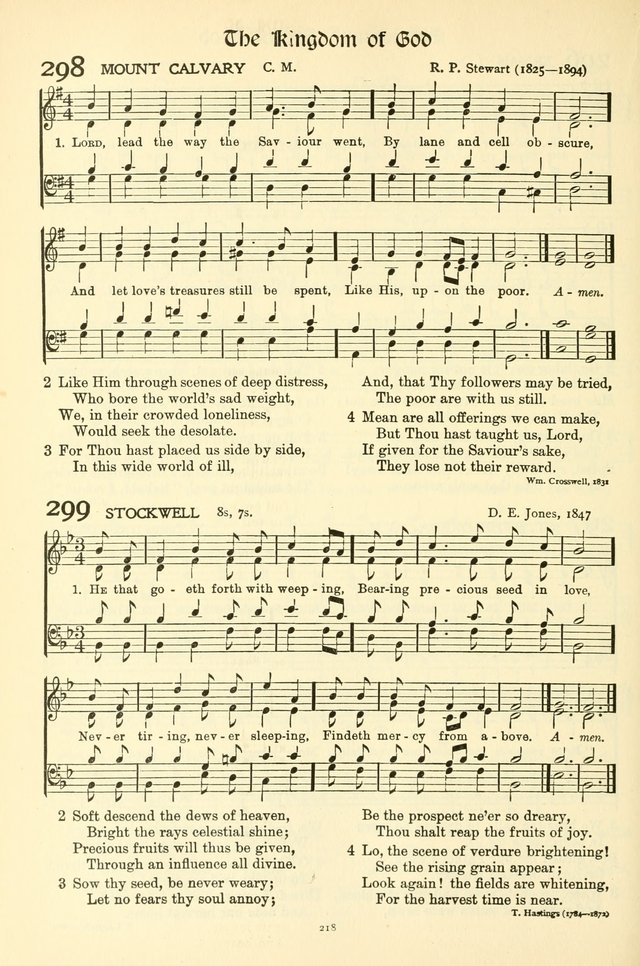 Hymns for the Church page 221