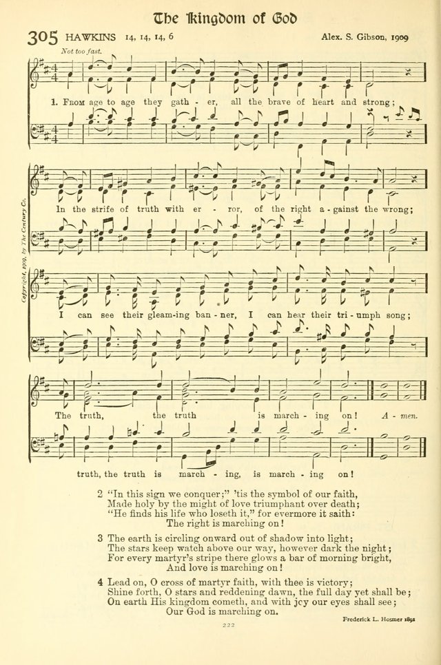 Hymns for the Church page 225