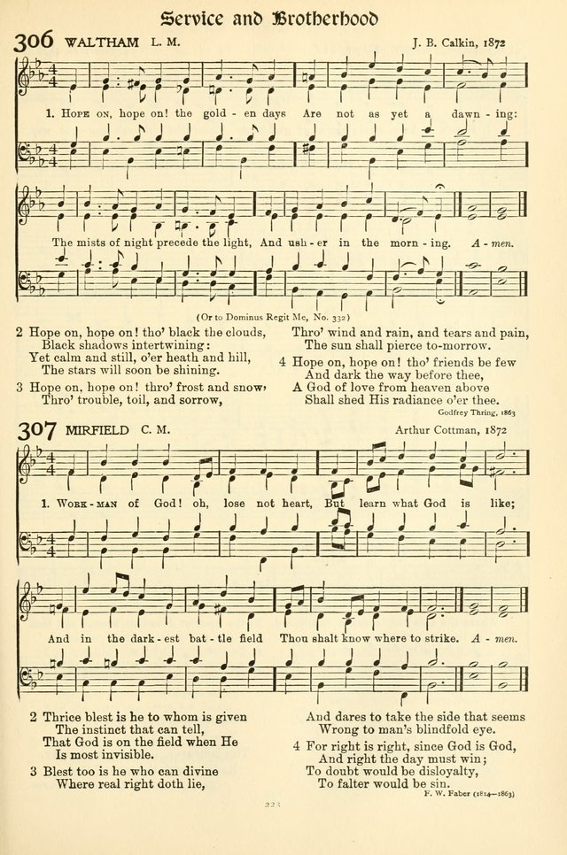 Hymns for the Church page 226