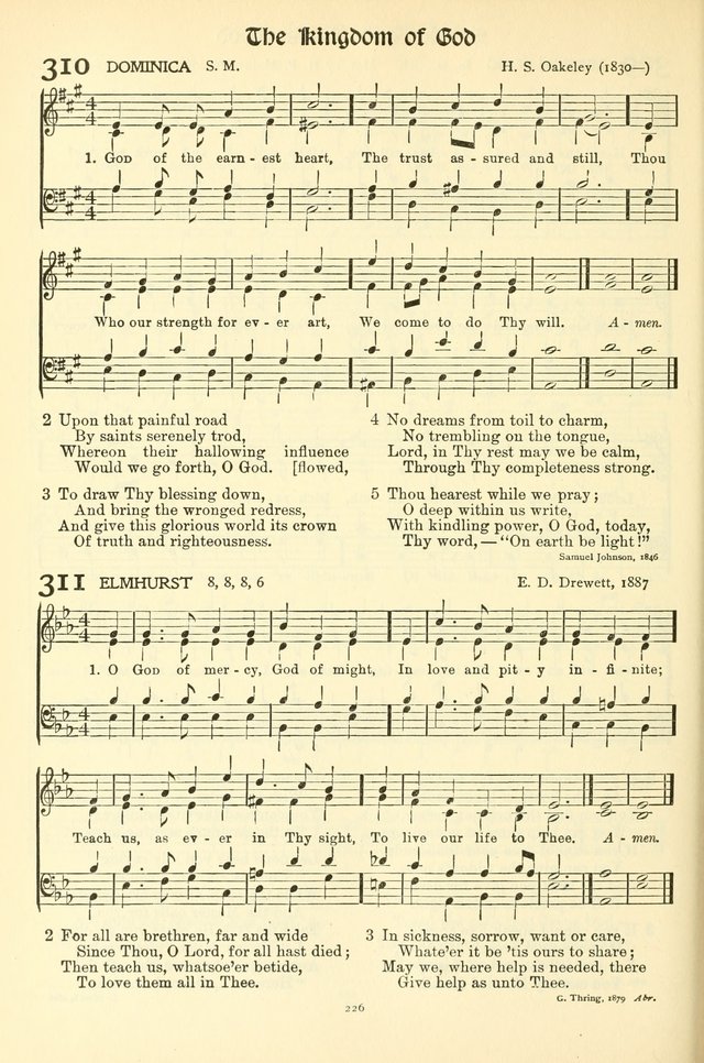 Hymns for the Church page 229