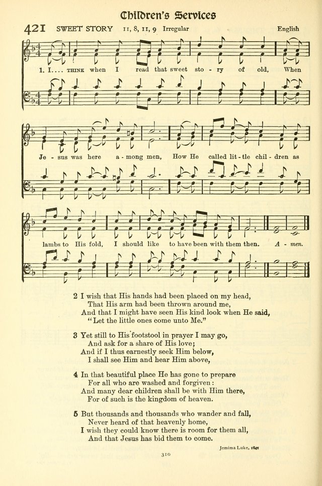 Hymns for the Church page 313