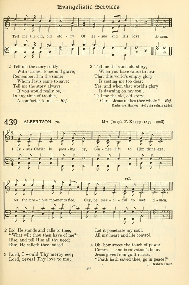 Hymns for the Church page 330