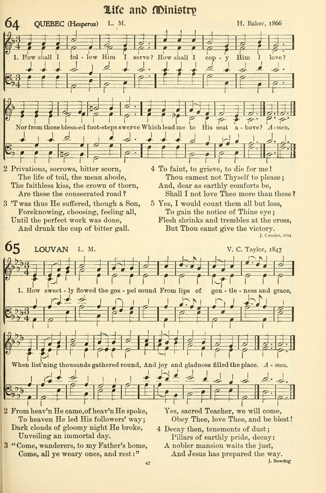 Hymns for the Church page 50