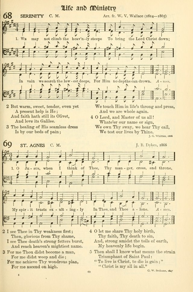 Hymns for the Church page 52