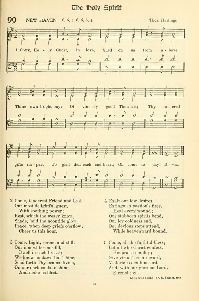 Hymns for the Church page 76