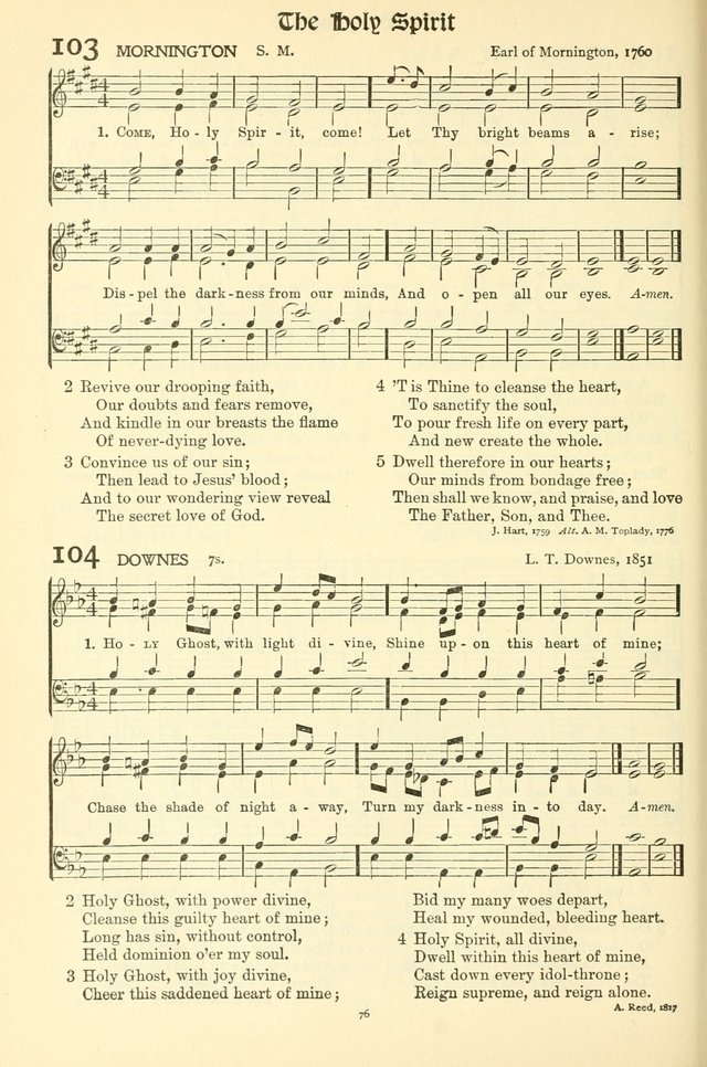 Hymns for the Church page 79