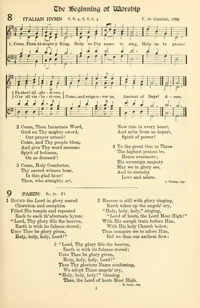 Hymns for the Church page 8