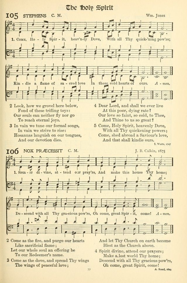 Hymns for the Church page 80