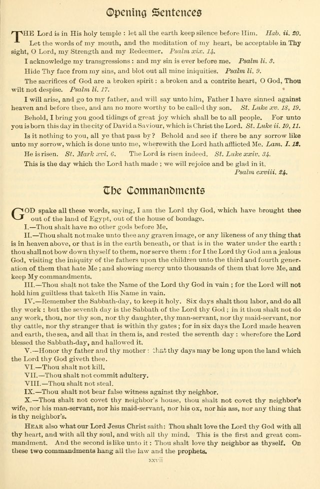 Hymns for the Church page xxxv