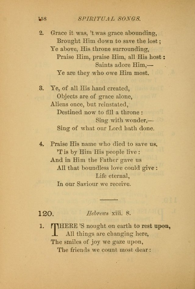 Hymns for the Church on Earth: being three hundred and sixty-six hymns and spiritual songs. (For the most part of modern date.) (New Ed.) page 160
