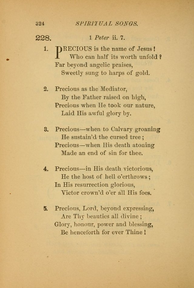 Hymns for the Church on Earth: being three hundred and sixty-six hymns and spiritual songs. (For the most part of modern date.) (New Ed.) page 326