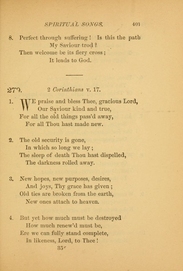 Hymns for the Church on Earth: being three hundred and sixty-six hymns and spiritual songs. (For the most part of modern date.) (New Ed.) page 403