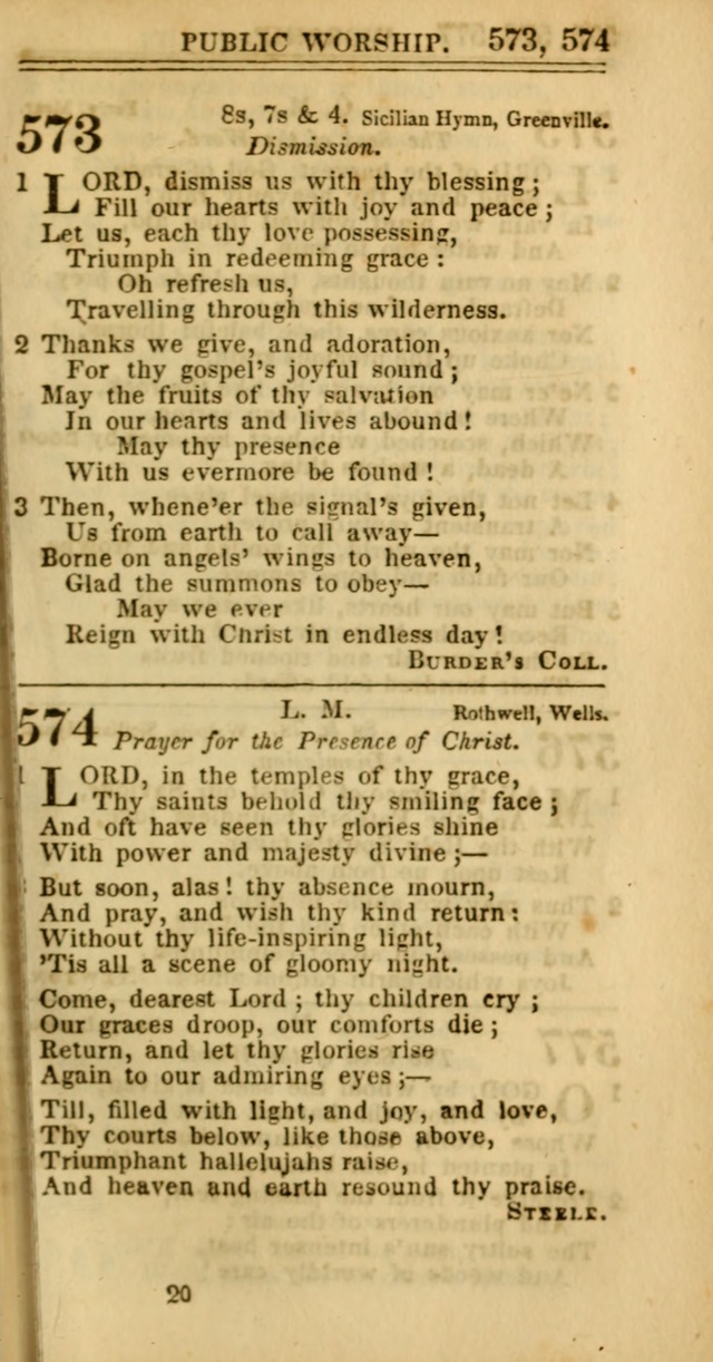 Hymns for Christian Melody page 305