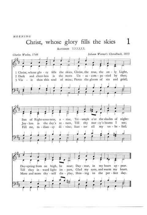 Hymnal for Colleges and Schools page 1