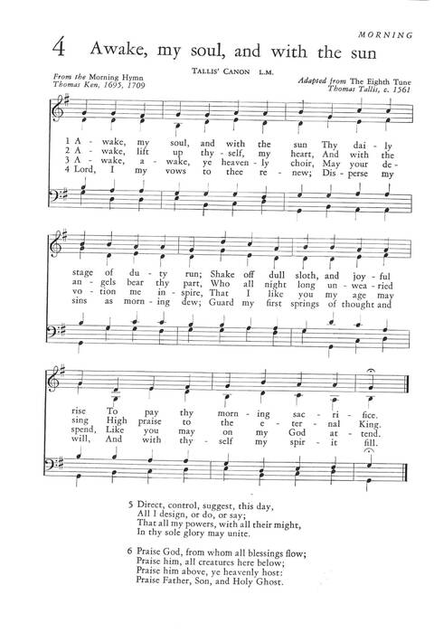 Hymnal for Colleges and Schools page 4