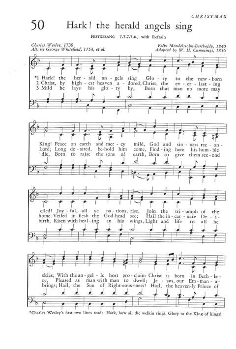 Hymnal for Colleges and Schools page 52