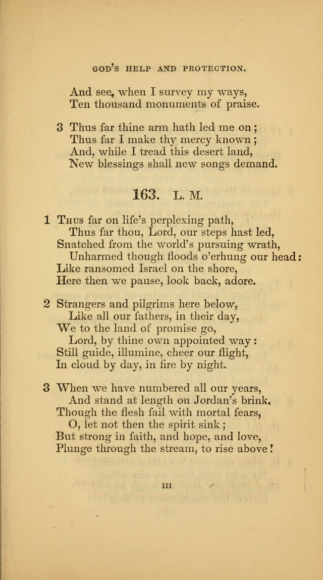 Hymns for the Church of Christ (3rd thousand) page 111