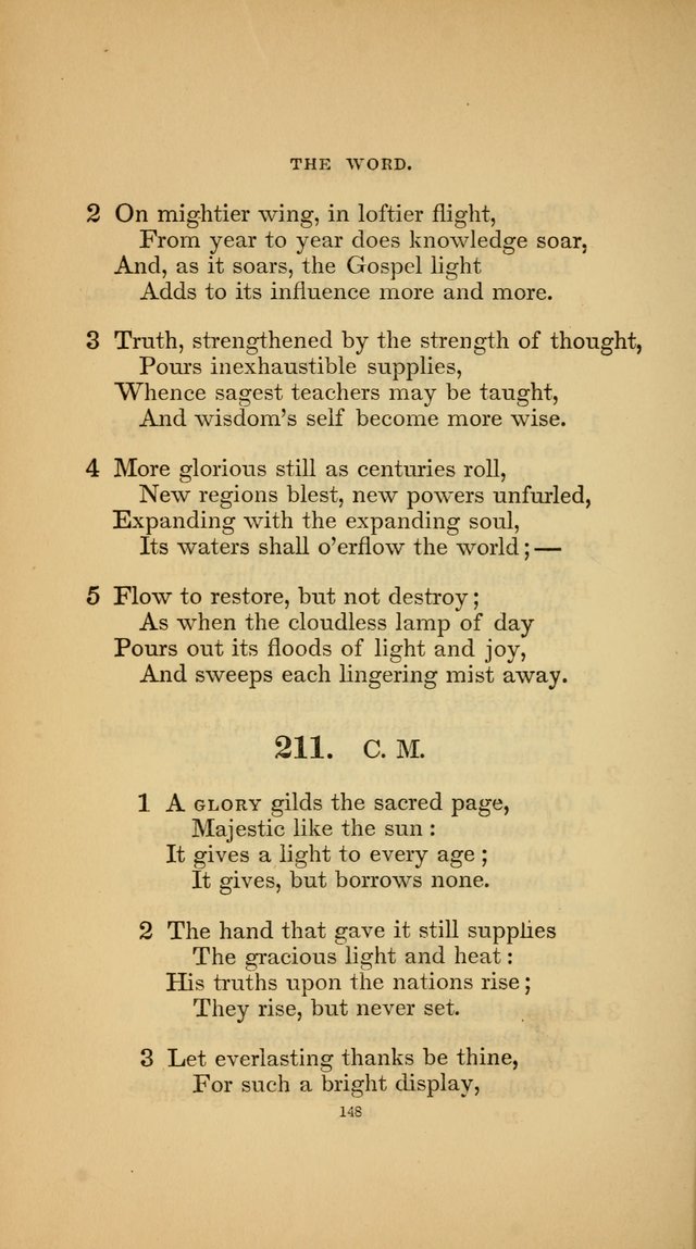 Hymns for the Church of Christ (3rd thousand) page 148