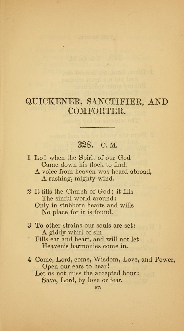 Hymns for the Church of Christ (3rd thousand) page 235