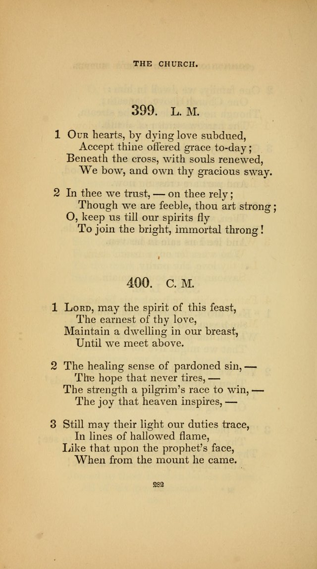 Hymns for the Church of Christ (3rd thousand) page 282