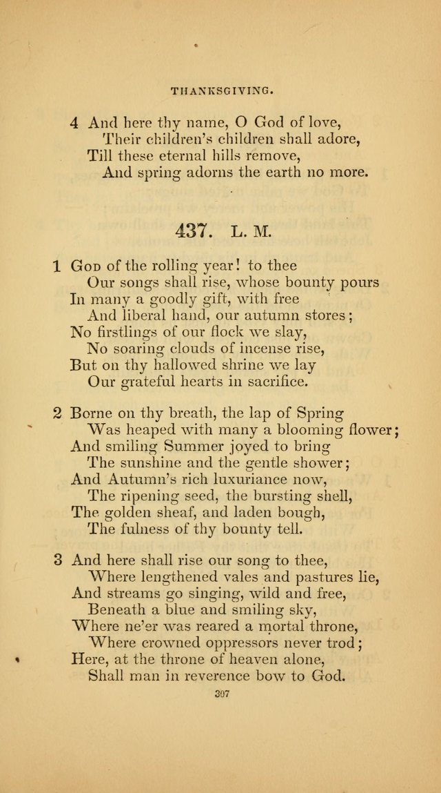 Hymns for the Church of Christ (3rd thousand) page 307