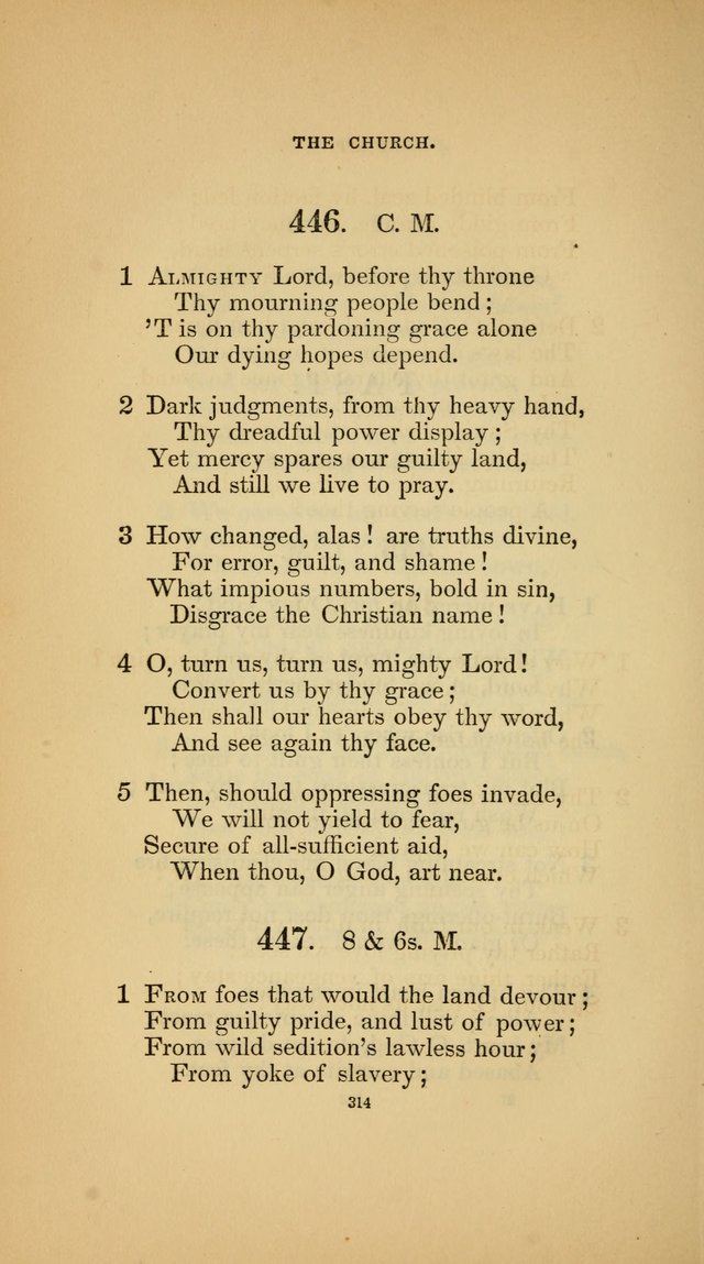 Hymns for the Church of Christ (3rd thousand) page 314