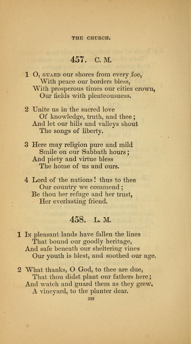 Hymns for the Church of Christ (3rd thousand) page 322
