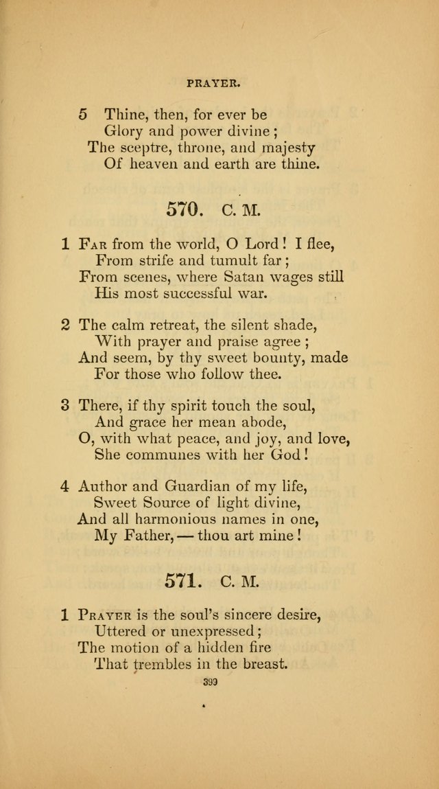Hymns for the Church of Christ (3rd thousand) page 399