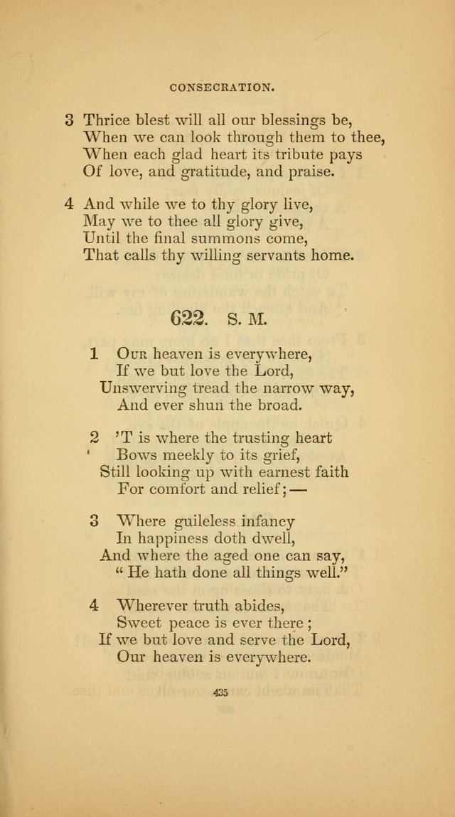 Hymns for the Church of Christ (3rd thousand) page 435